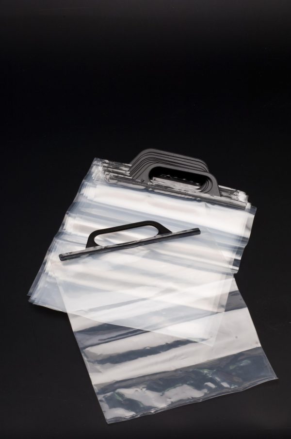 Clip together handle bag